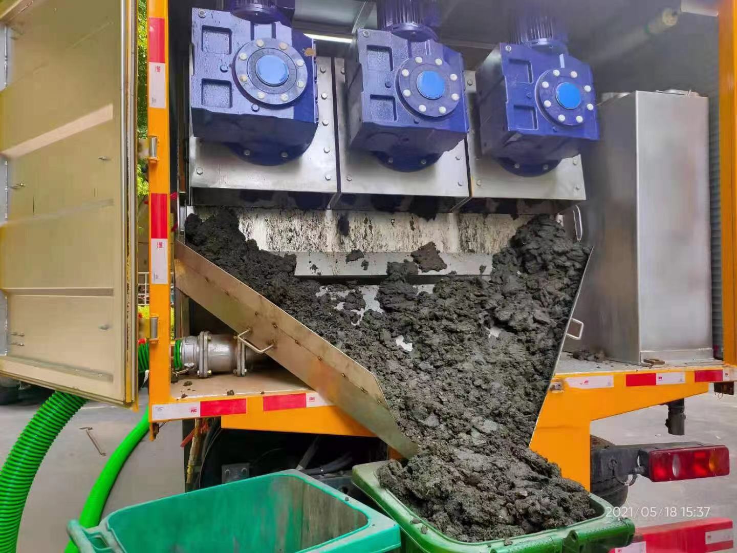 东台化粪池清掏城市维护站-泥浆净化干湿分离处理